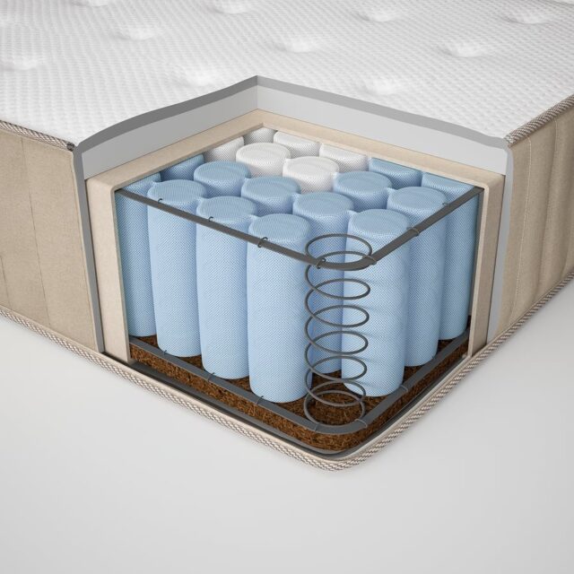 VATNESTRÖM ヴァトネストロム
ポケットコイルマットレス, かため/ナチュラル