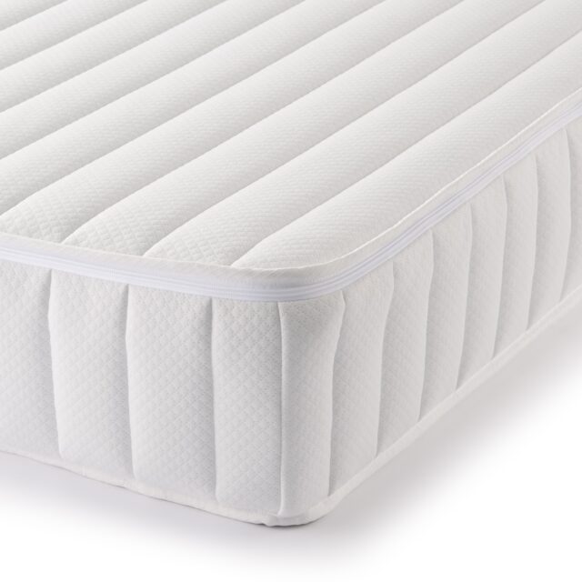 無印良品・体にフィットするマットレス　超高密度ポケットコイル　シングル　約幅９９×奥行１９６×高さ２１ｃｍ　商品番号84434402